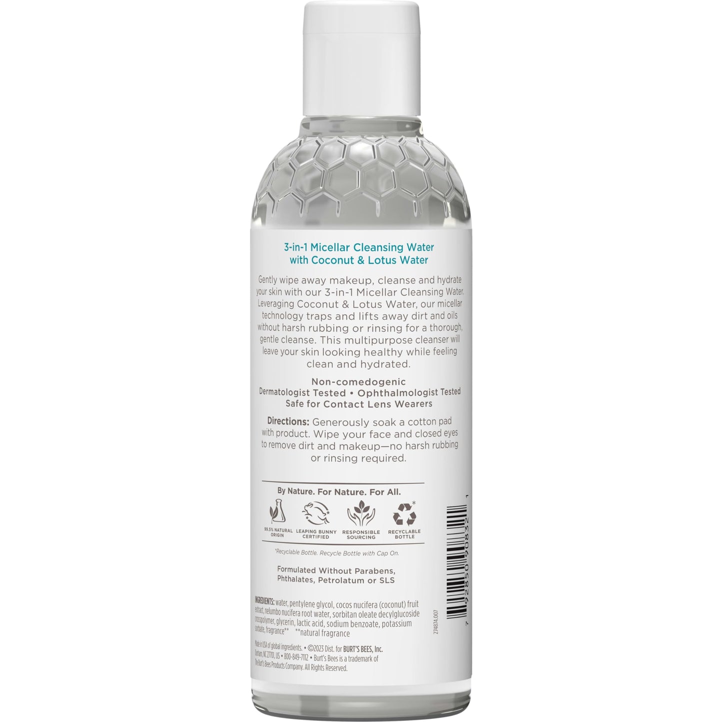 Burt's Bees Micellar Cleansing Water with Coconut & Lotus Extract, 8 Oz (Package May Vary) Beauty & Personal Care Burt's Bees