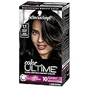 Schwarzkopf Color Ultime 1.1 Raven Black Hair Dye, Permanent Intense Black with Diamond Brilliance, Fade-Resistant, Covers Grays, All Hair Textures Beauty & Personal Care Schwarzkopf