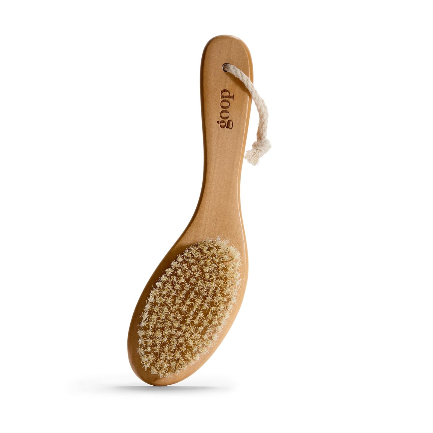 goop Beauty Dry Brush - Detoxifying Body Exfoliator - Wooden Handle with Natural Biodegradable Sisal Fibers - Sweeps Away Dead Skin - FSC Certified Beauty and Personal Care goop