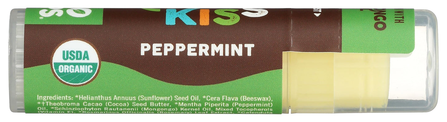 Eco Lips, Lip Balm Mongo Kiss Peppermint Organic, 0.25 Ounce Beauty and Personal Care Eco Lips