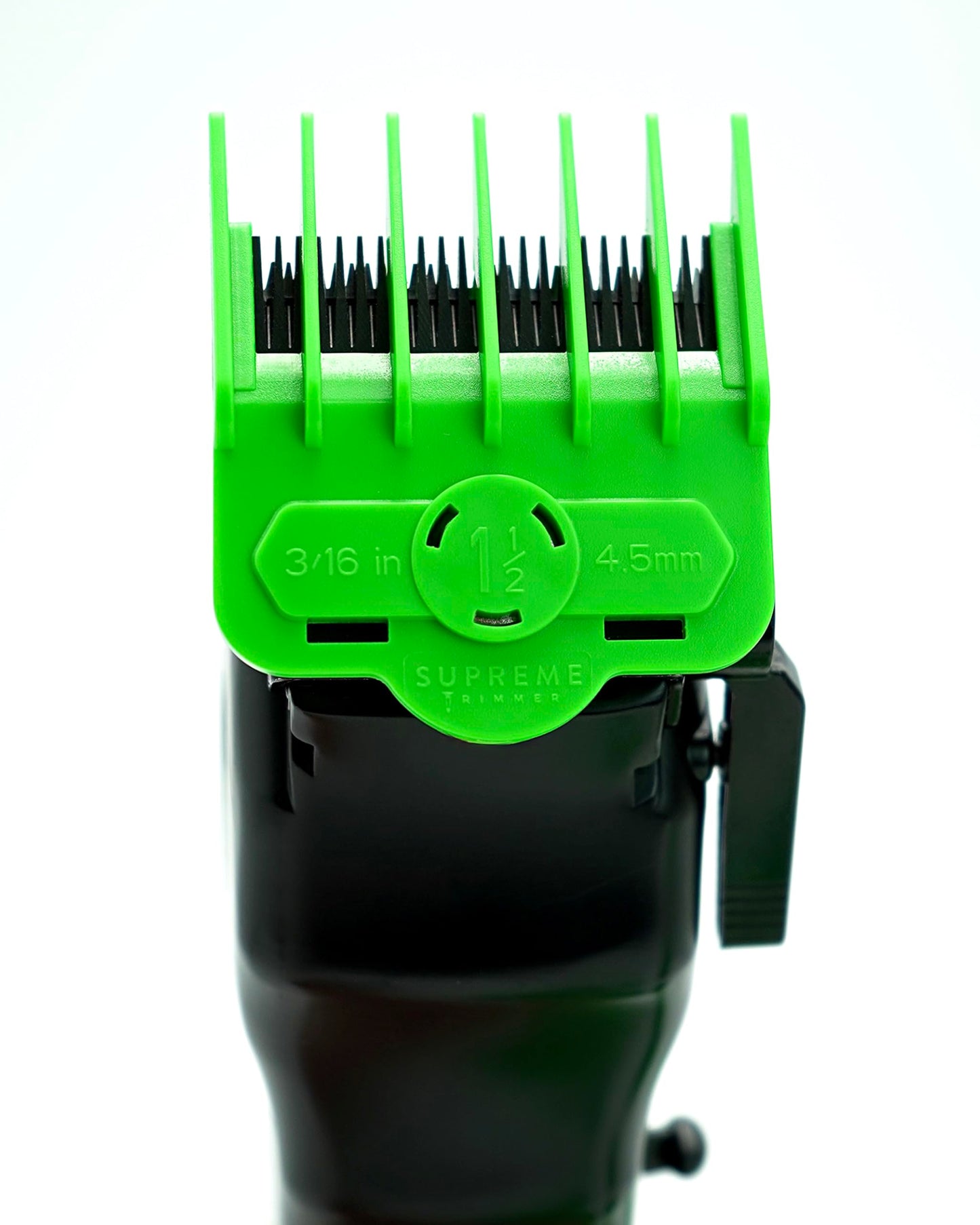 Supreme Trimmer Magnetic Guide Combs for Clippers - CMG100 Hair Clipper Guards, 10 Cutting Lengths - Acid Green Beauty and Personal Care Supreme Trimmer