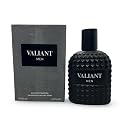 United Scents VALIANT MEN Eau de Parfum, Black Studded Bottle, Citrus Floral Fragrance, 3.4 Fl Oz Beauty & Personal Care United Scents