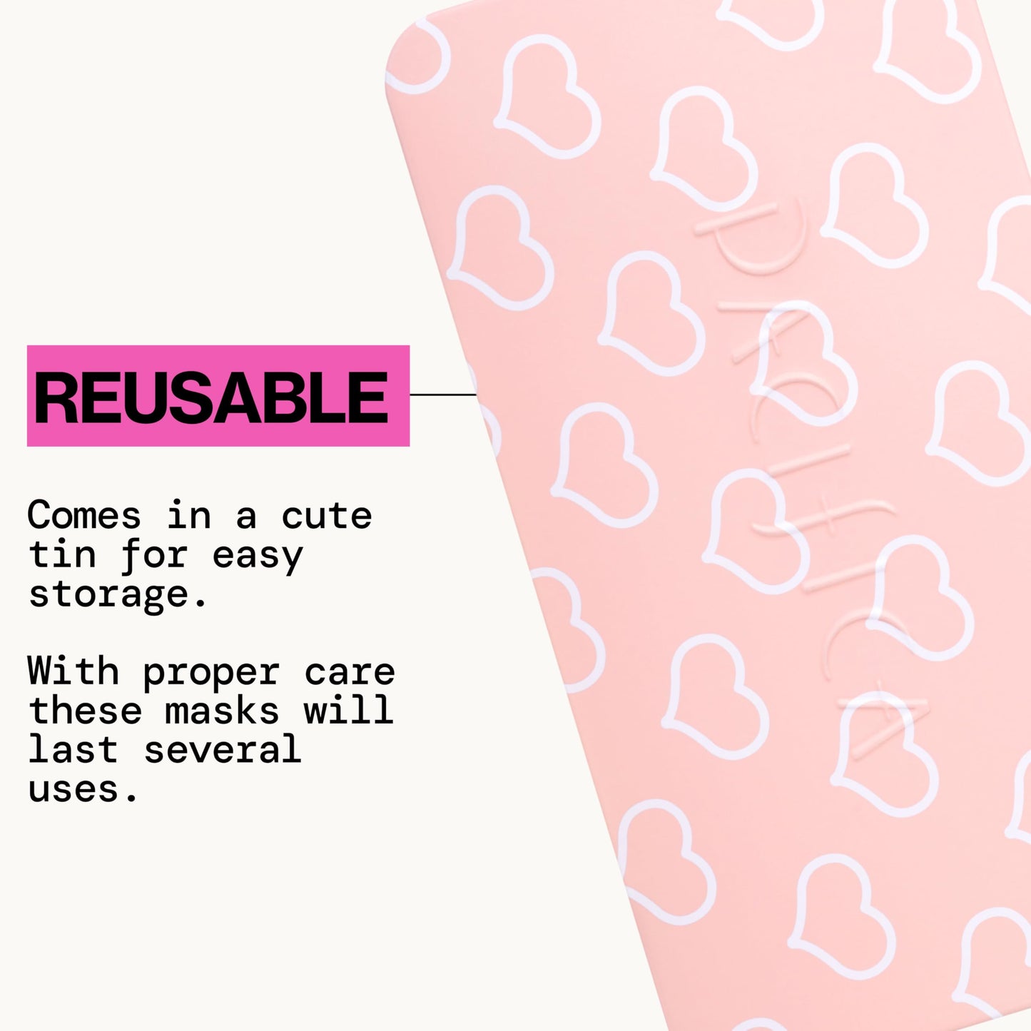 Pacifica Beauty Reusable Lip Line Mask, Skincare, Silicone Mask, For Fine Lines and Wrinkles, Lift and Firm, Pair with Serum, Storage Tin Included Beauty & Personal Care Pacifica