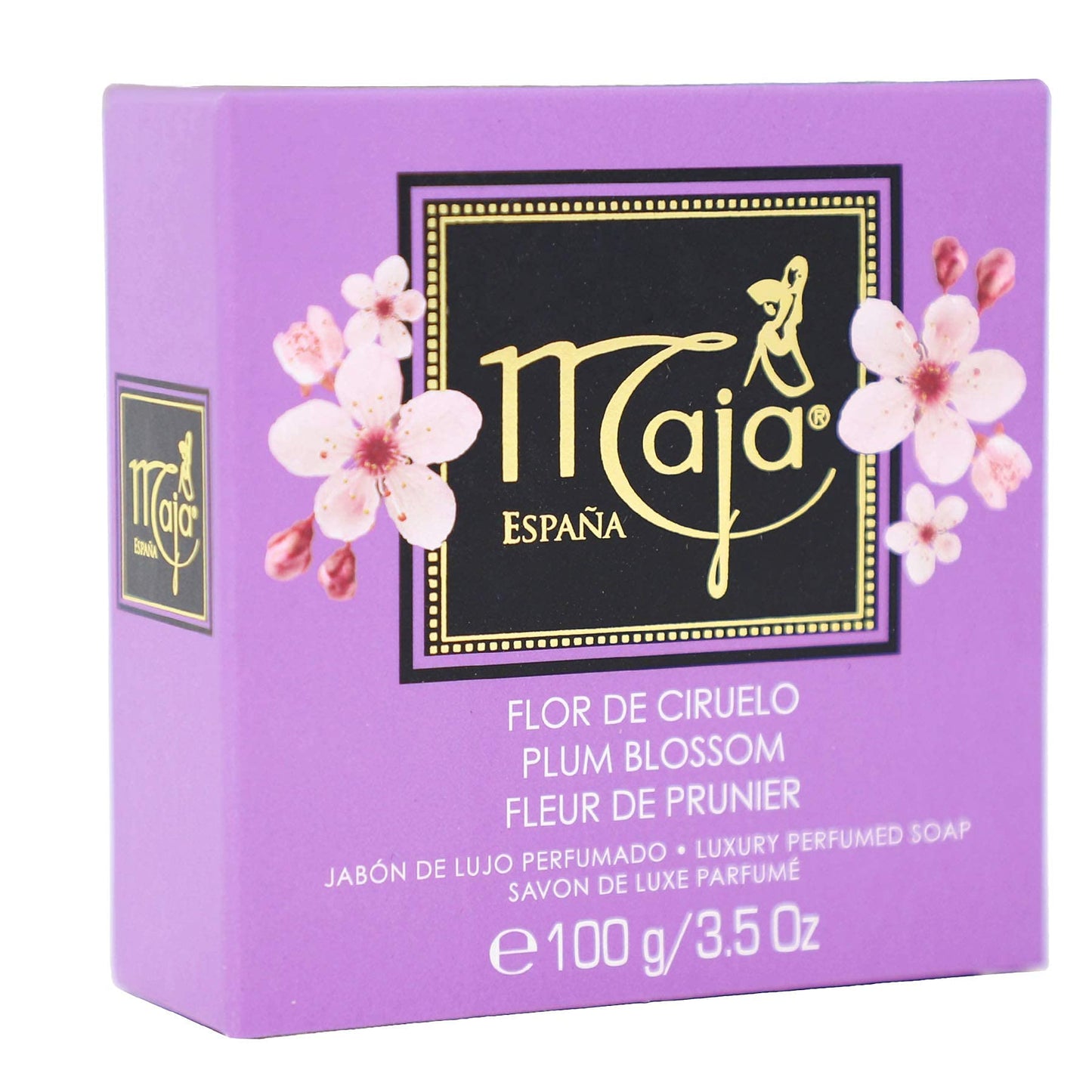 Maja Plum Blossom Soap, Perfumed Soap, Round and Luxurious Soap to Clean and Moisturize your skin, Leaves Skin Beautifully Scented and Soft, 2-Pack Beauty & Personal Care Maja