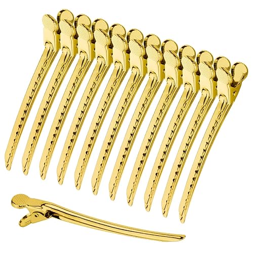 Stainless Steel Hair Prong and Duckbill Sectioning Clips - Barrettes for Hairstyling and Salon Use Beauty & Personal Care NORACLAN