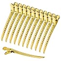 Stainless Steel Hair Prong and Duckbill Sectioning Clips - Barrettes for Hairstyling and Salon Use Beauty & Personal Care NORACLAN