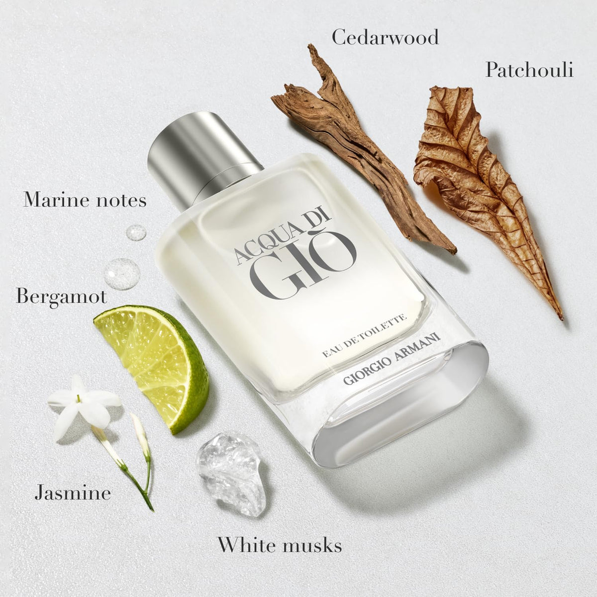 Armani Beauty - Acqua di Gio - Eau de Toilette - Cologne for Men - Long Lasting Fragrance with Bergamot notes, Jasmine, White Musks, Patchouli Beauty & Personal Care Armani Beauty