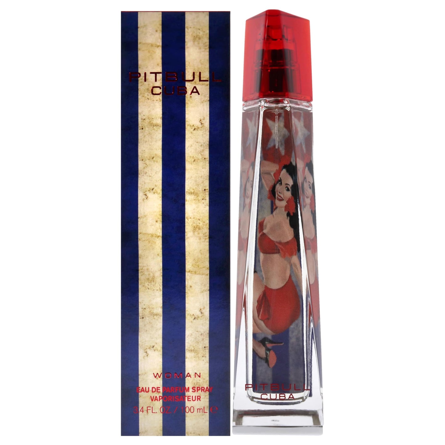Pitbull Pitbull Cuba EDP Spray Women 3.4 oz Beauty & Personal Care Pitbull Cuba