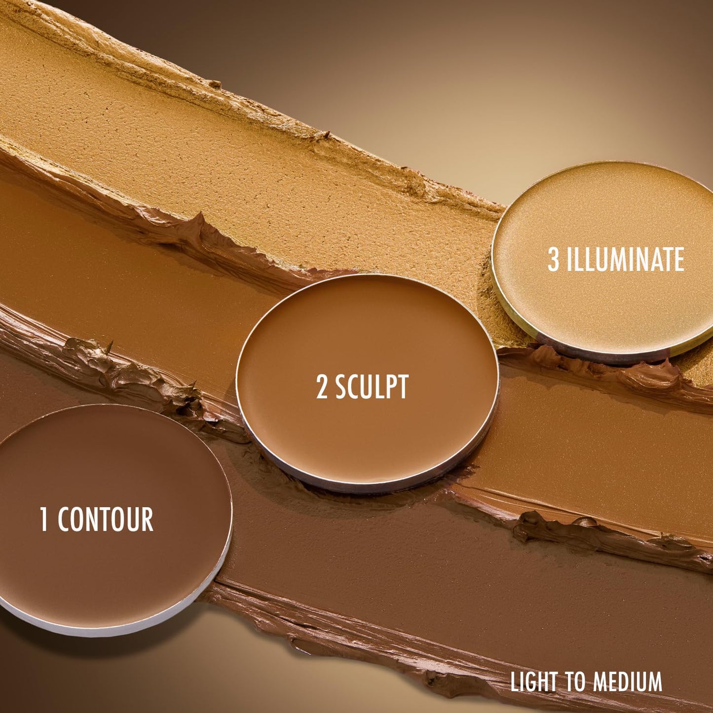 Black Radiance True Complexion Crème Contour Palette, Defines, Sculpts, Highlights - Light to Medium Beauty & Personal Care Black Radiance