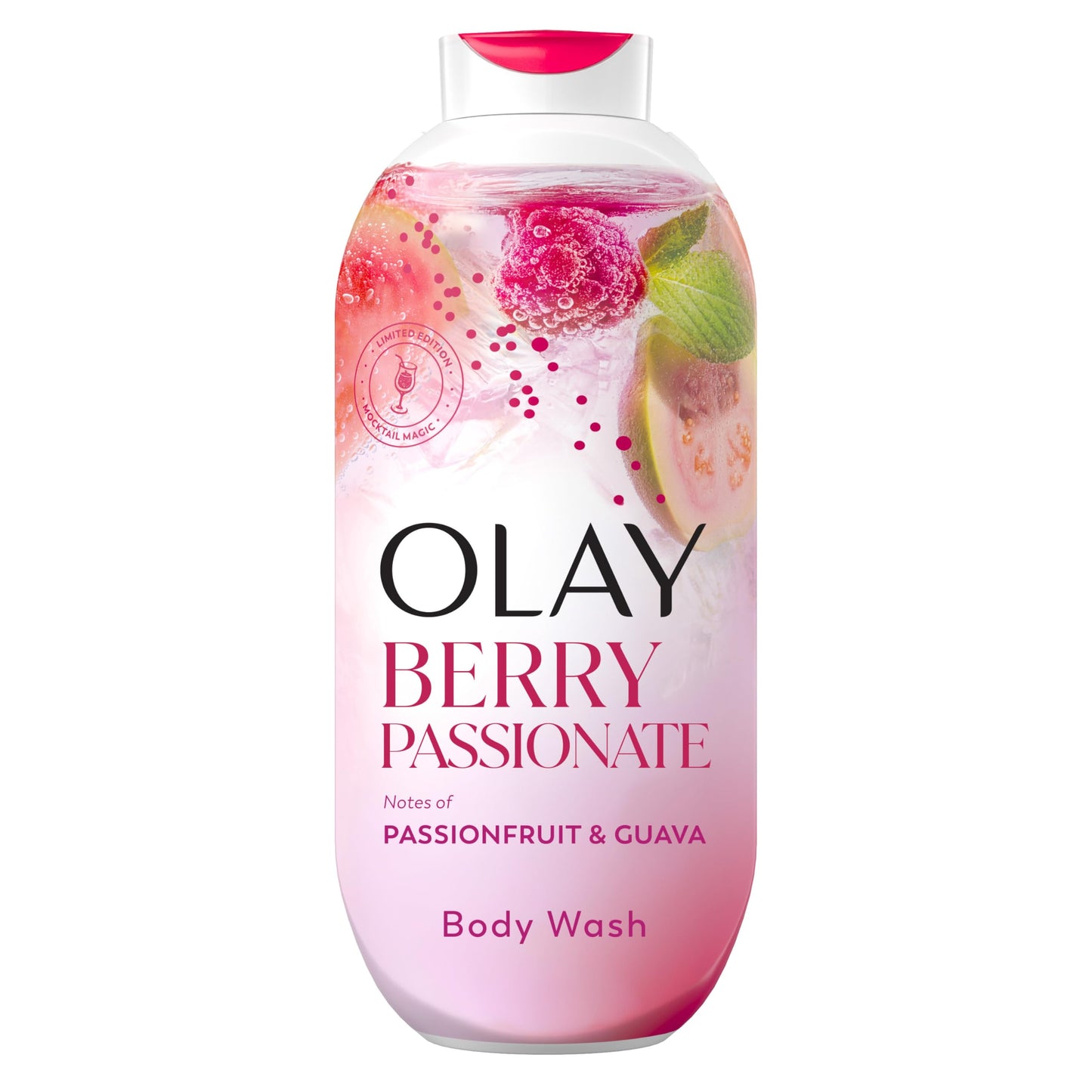 Olay Body Wash for Women, 24/7 Skin-Loving Freshness, Miami Mocktails, Plant Based Cleansers, Vitamin B3 & Antioxidant Blend, All Skin Types, Berry Beauty and Personal Care Olay Default Title