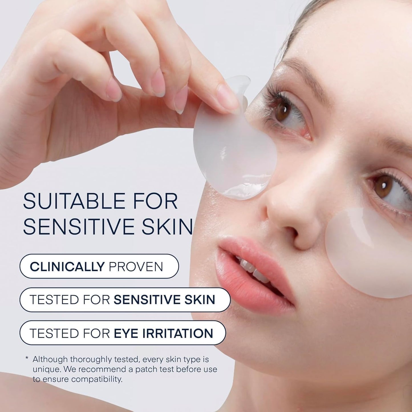 Terez & Honor Under Eye Patches for Dark Circles - 60 Korean Hydrogel Masks for Puffiness, Bags, Wrinkle with Caffeine, Hyaluronic Acid, Niacinamide Beauty & Personal Care TEREZ & HONOR