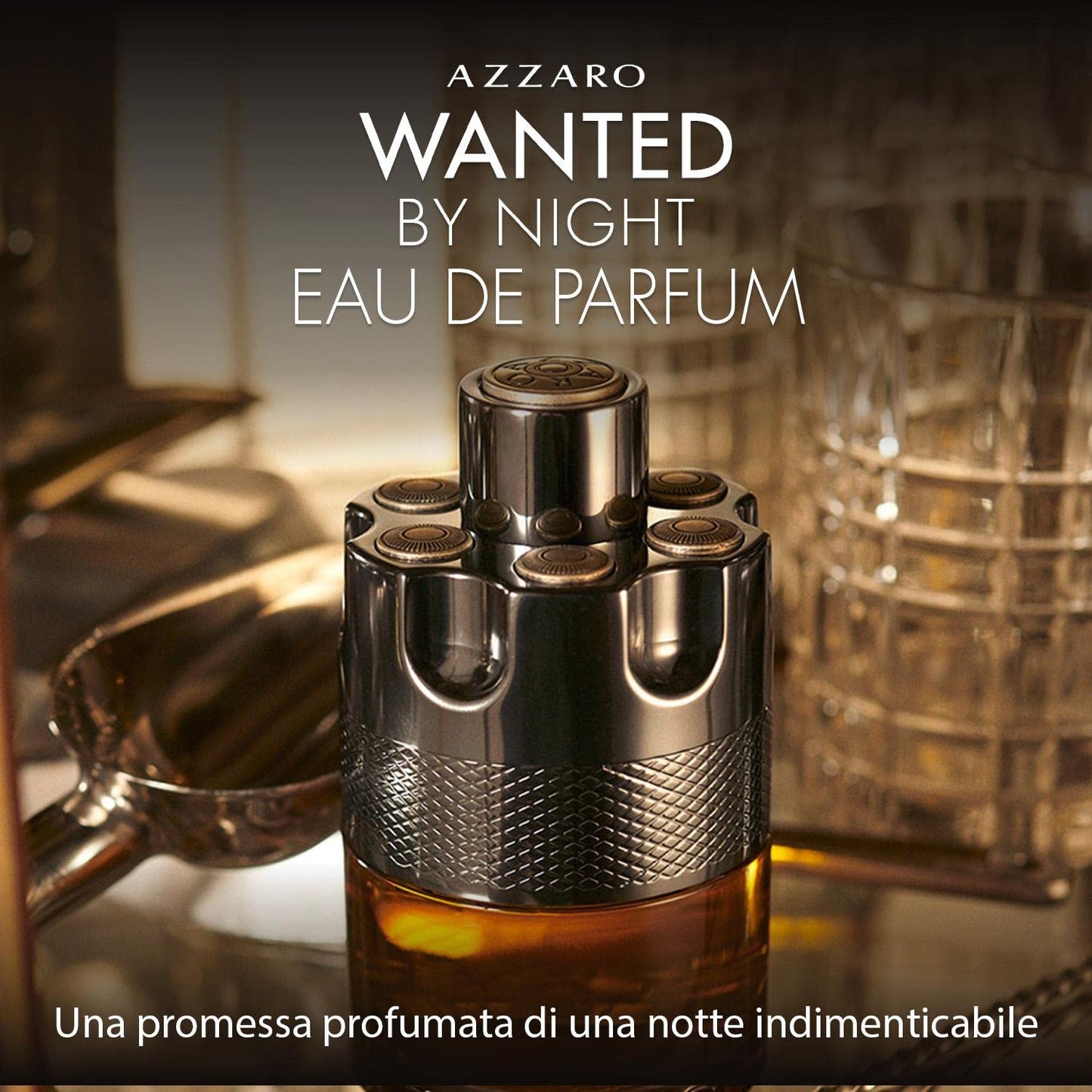 Azzaro Wanted by Night Eau de Parfum - Warm & Spicy Cologne for Men - With Cinnamon, Incense, & Tobacco Accord - Long Lasting - Luxury Perfume for Men Beauty & Personal Care Azzaro