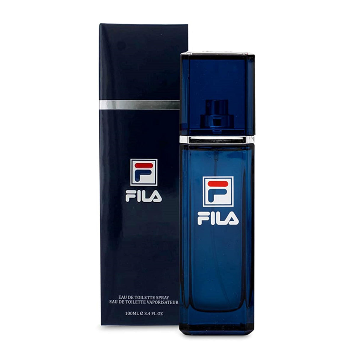 FILA Eau de Toilette - Cool, Clean Cologne for Men with Bergamot, Cardamom and Cedarwood - Long Lasting, Sporty Mens Cologne in Sleek Bottle - 3.4 oz