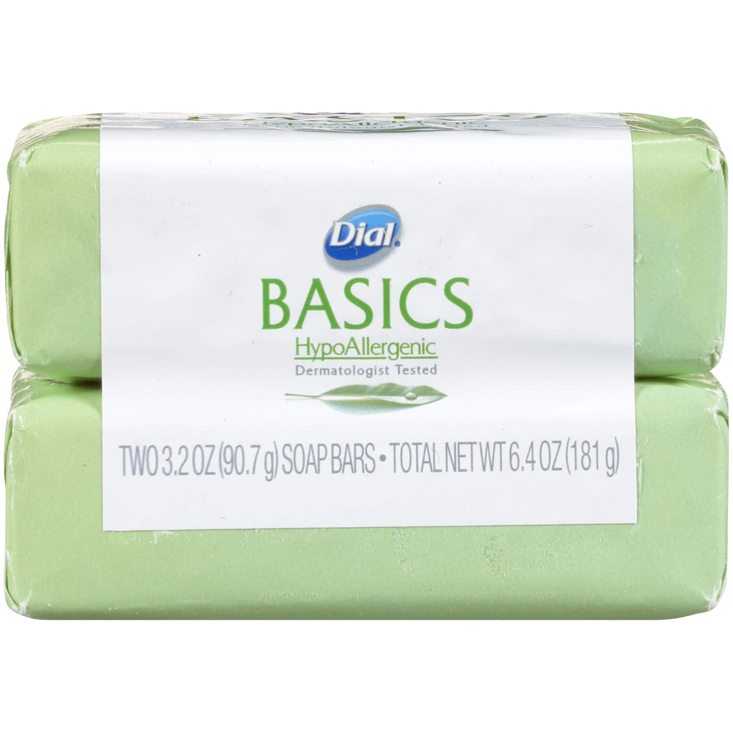 Dial Basics Hypoallergenic Bar Soap, 2 Count Beauty & Personal Care Dial
