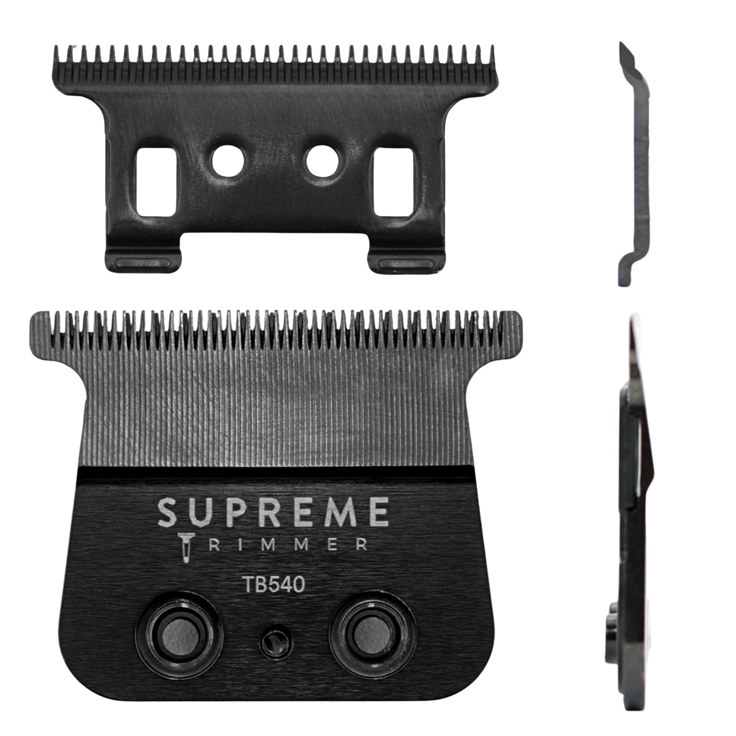 Supreme Trimmer Replacement Deep Tooth T-Blade TB540 - 0 Gap Adjustable, DLC Coated Stainless Steel Trimmer Blade for Recharge ST777 Beauty and Personal Care Supreme Trimmer