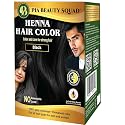 PIA Beauty Henna Hair Color Kit - Black - 30 Minute Ayurvedic Hair Dye with Serum - 100% Grey Coverage |Color mix+ Shine Serum | For Men & Women Beauty & Personal Care Pia beauty squad