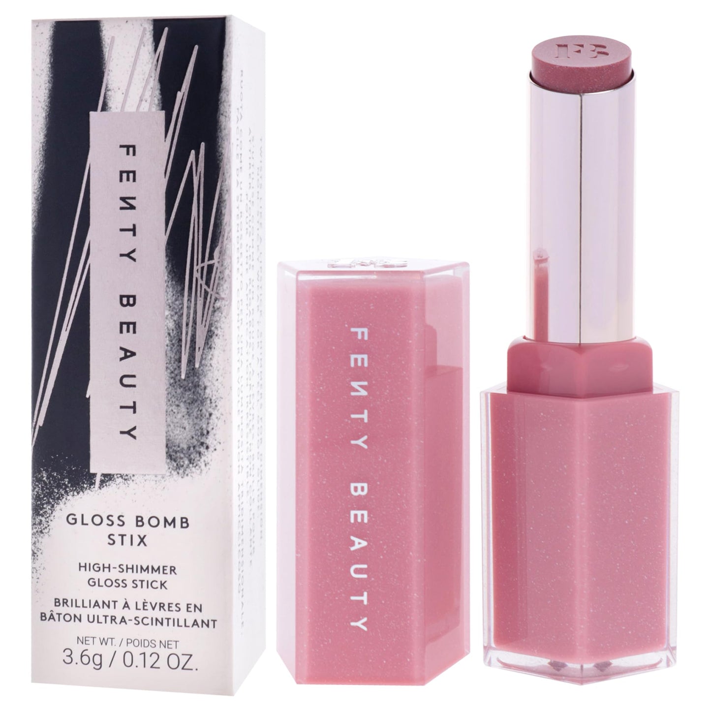 Gloss Bomb Stix Shimmer - 02 Fussy by Fenty Beauty for Women - 0.12 oz Lipstick Beauty & Personal Care FENTY BEAUTY