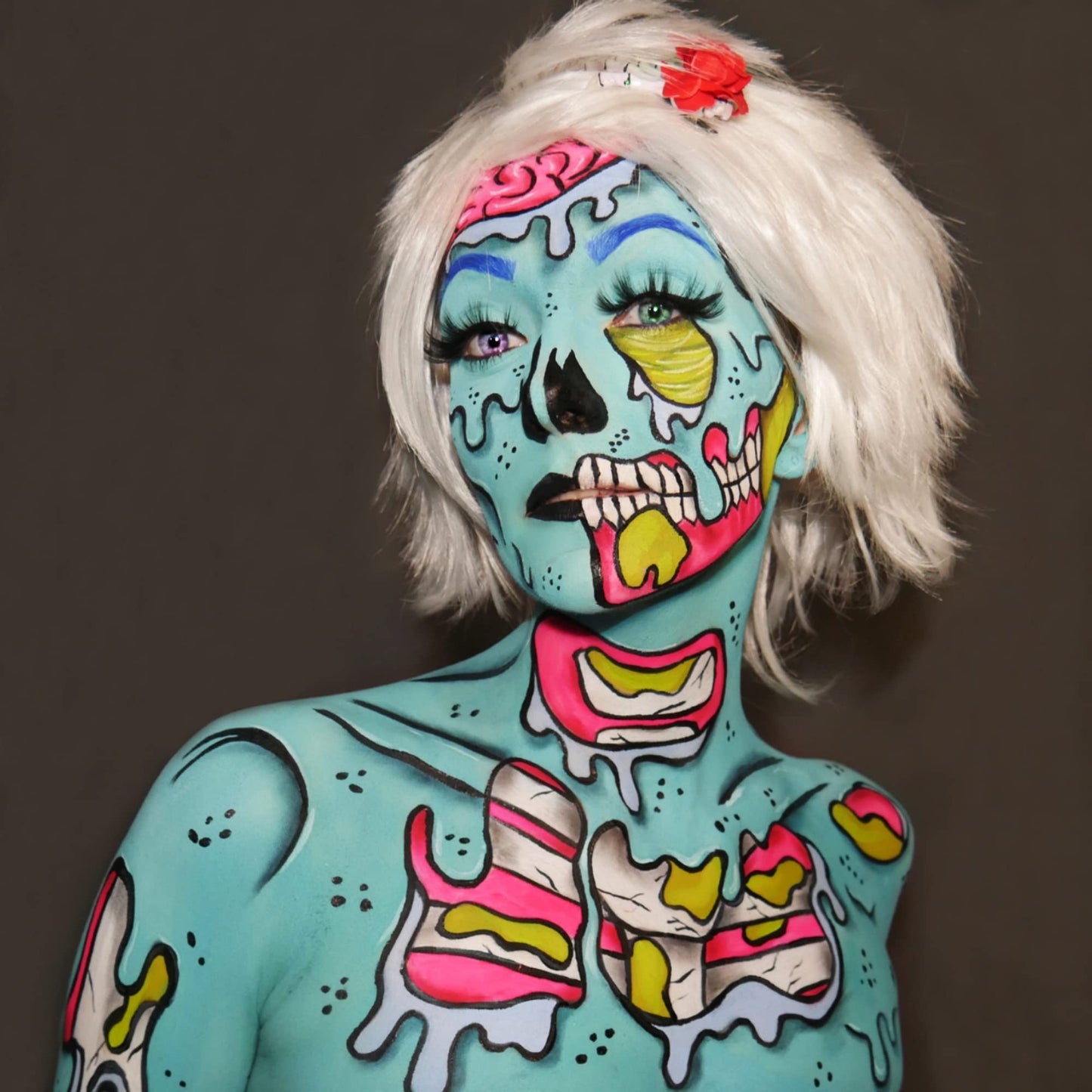 Graftobian Pro Paint Face and Body Paint - Tropic Teal, 30 ml Beauty & Personal Care Graftobian