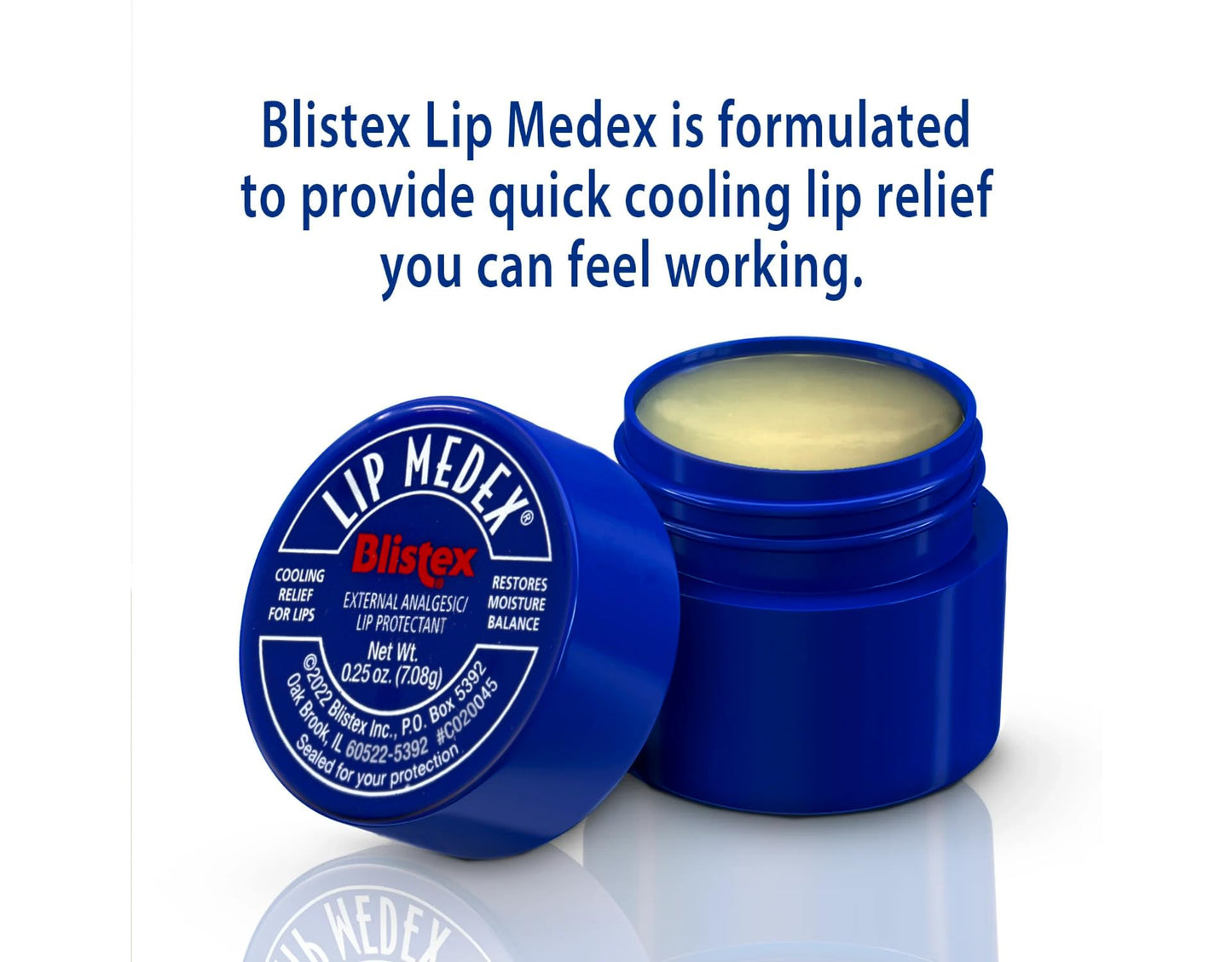 Blistex Lip Medex External Analgesic/Lip Protectant 0.25 oz (Pack of 48) Beauty and Personal Care Blistex
