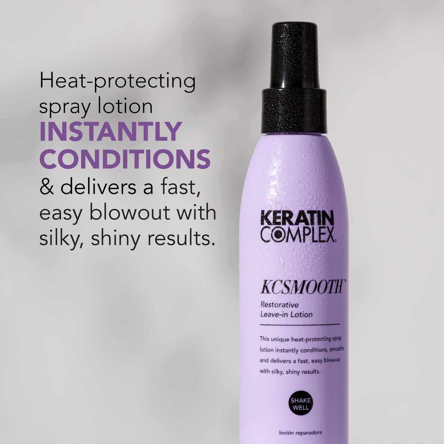 Keratin Complex - KCSMOOTH Restorative Leave-in Lotion Blow Dry Aid - 5 fl oz Beauty & Personal Care Keratin Complex