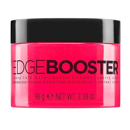 Style Factor EDGE BOOSTER Strong Hold Water-Based Pomade | Formulated with Argan Oil for Moisture & High Shine | Long Lasting Edge Control Gel | Beauty & Personal Care Style Factor