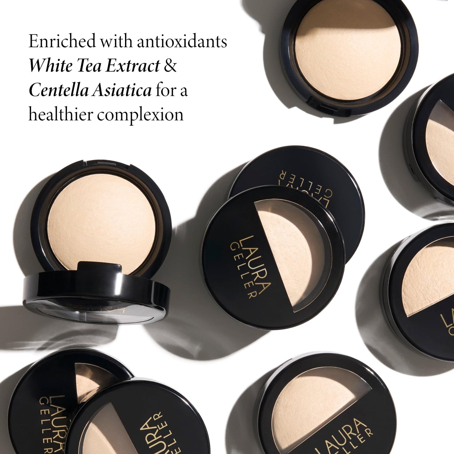 LAURA GELLER NEW YORK Baked Natural Glow Highlighter Radiance Enhancing Makeup, French Vanilla Beauty & Personal Care LAURA GELLER NEW YORK
