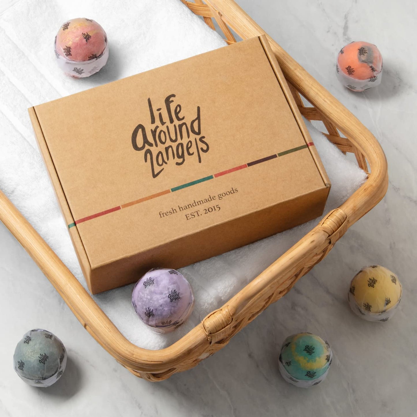 LifeAround2Angels Bath Bombs Gift Set 12 USA made Fizzies, Shea & Coco Butter Dry Skin Moisturize, Perfect for Bubble Spa Bath. Handmade Birthday… Beauty & Personal Care Lifearound2angels