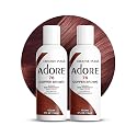 Adore Semi Permanent Hair Color (076 Copper Brown) (2 Pack) | Vegan & Cruelty-Free Brown Hair Dye | No Ammonia, No Peroxide, No Alcohol | 4 Fl Oz Beauty & Personal Care Adore