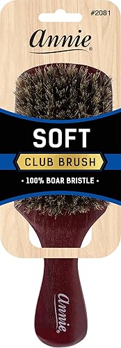 soft club 100% pure BOAR BRISTLE WAVE HAIR BRUSH durag MAN Beauty & Personal Care Annie