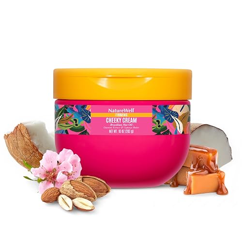 NATURE WELL Ultra-Rich Firming & Tightening Cheeky Body Cream, Promotes Deep Hydration, Fast Absorbing, Scents of Pistachio Cream, Almond Blossom Beauty & Personal Care NATURE WELL