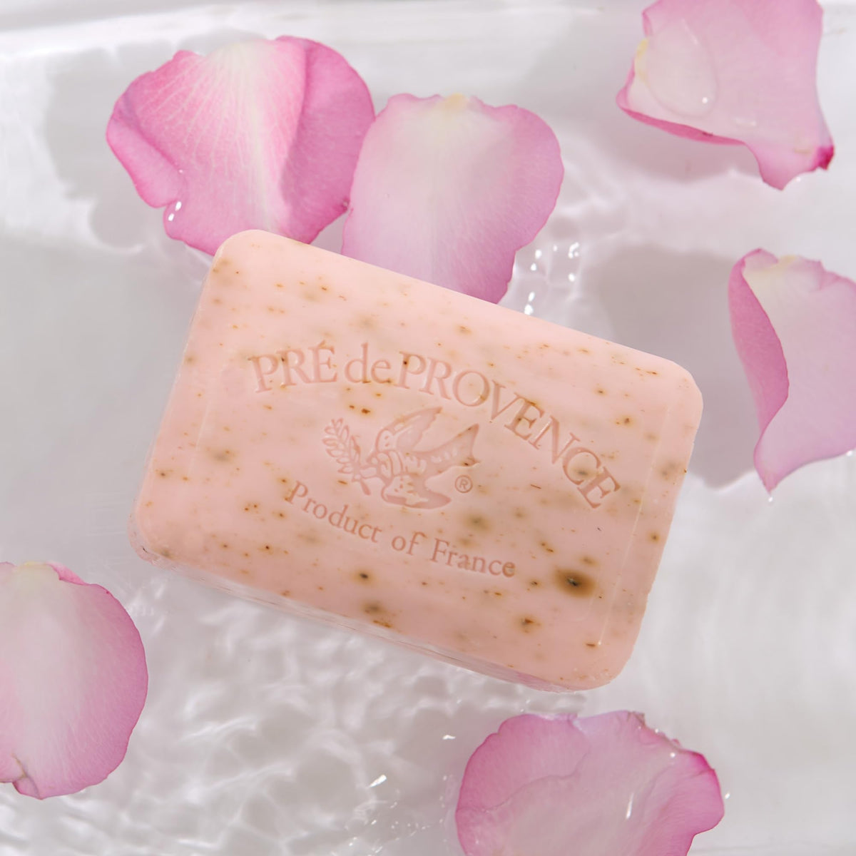 Pre de Provence Artisanal Soap Bar, Enriched with Organic Shea Butter, Natural French Skincare, Quad Milled for Rich Smooth Lather, 8.8 Ounce, Rose Beauty & Personal Care Pre de Provence