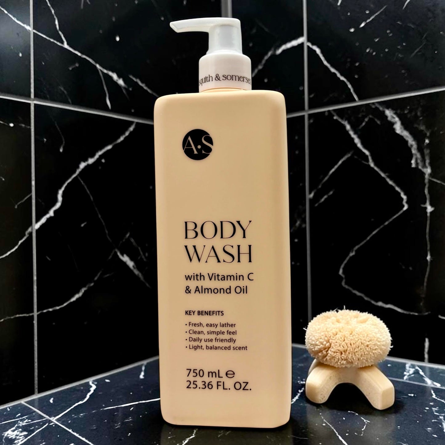 Asquith & Somerset Body Wash with Vitamin C and Almond Oil, 25.36 fl oz Beauty & Personal Care Asquith & Somerset