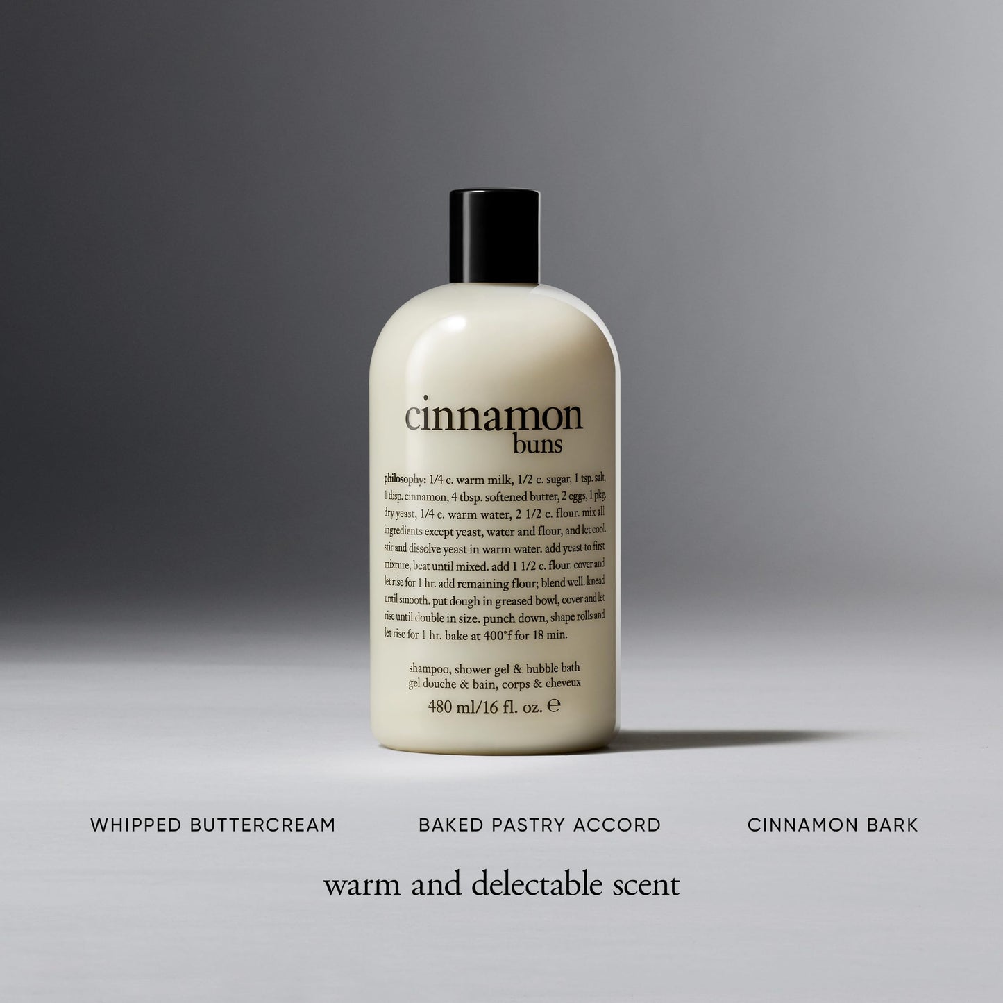 philosophy cinnamon bun shampoo, shower gel & bubble bath, 16 oz Beauty & Personal Care philosophy