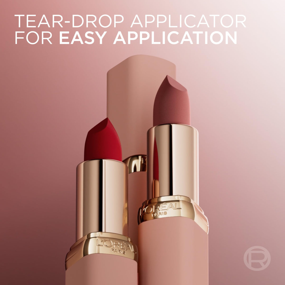L'Oreal Paris Colour Riche Blurred Matte Lipstick for Moisturized Lips, Lip Makeup with Argan Oil and Vitamin E, Auburn Aspiration