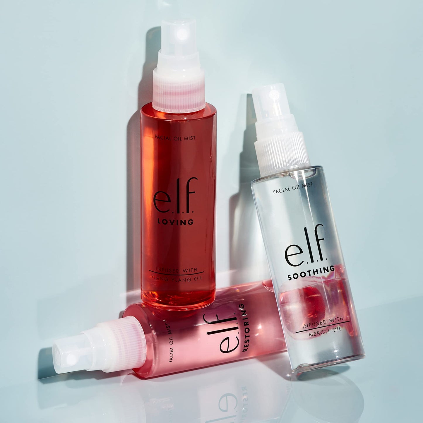 e.l.f. Loving Facial Oil Mist, Essential Oil-infused Facial Mist, Enhances A Relaxed Mind & Loving Mood, Refreshing, Vegan , 2.02 Fl Oz Beauty & Personal Care e.l.f.