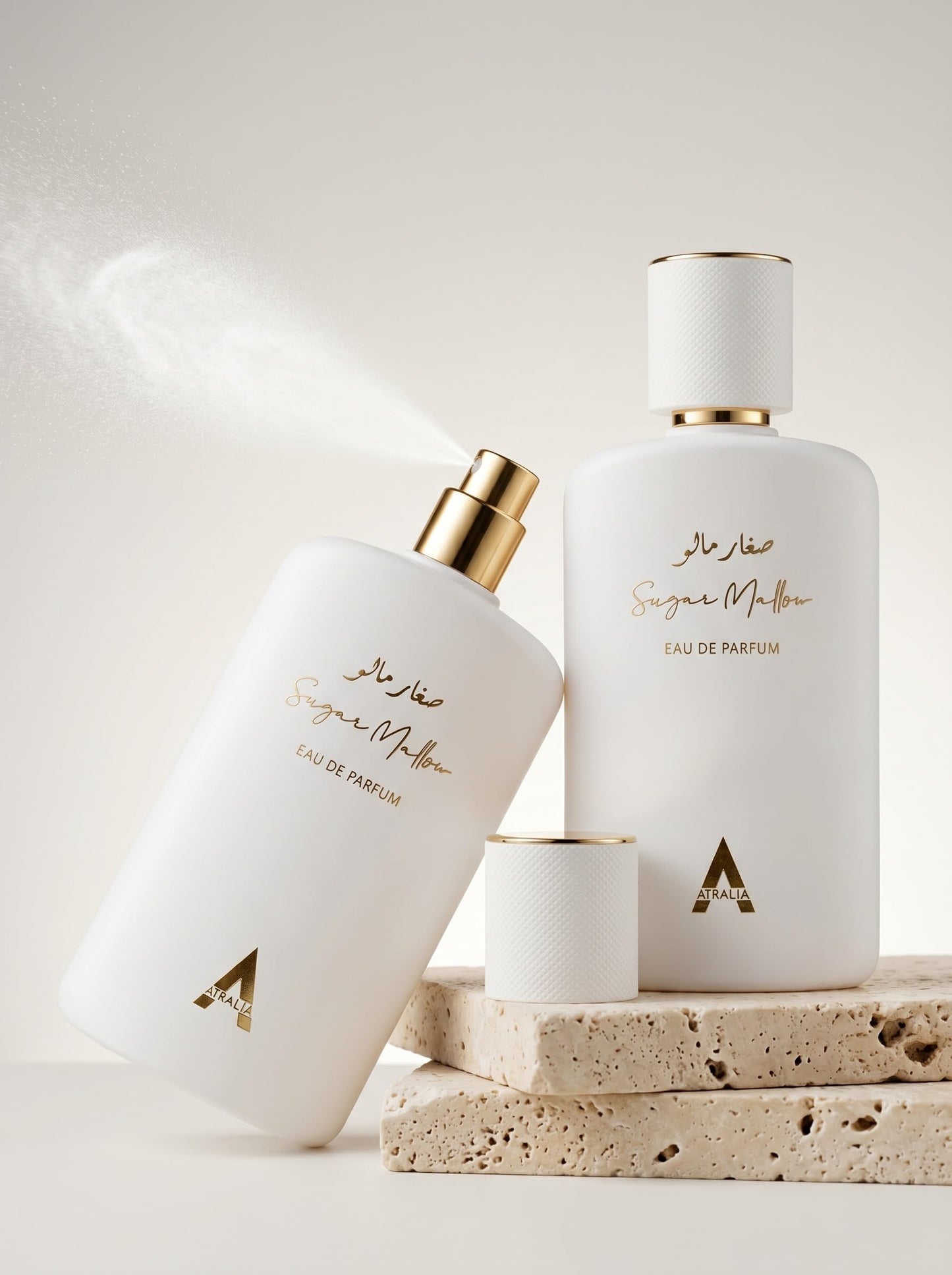 Atralia Sugar Mallow Eau de Parfum 100ml | Sweet Marshmallow, Strawberry & Vanilla Perfume for Women | Long Lasting Gourmand Fragrance with Candy Beauty & Personal Care Atralia