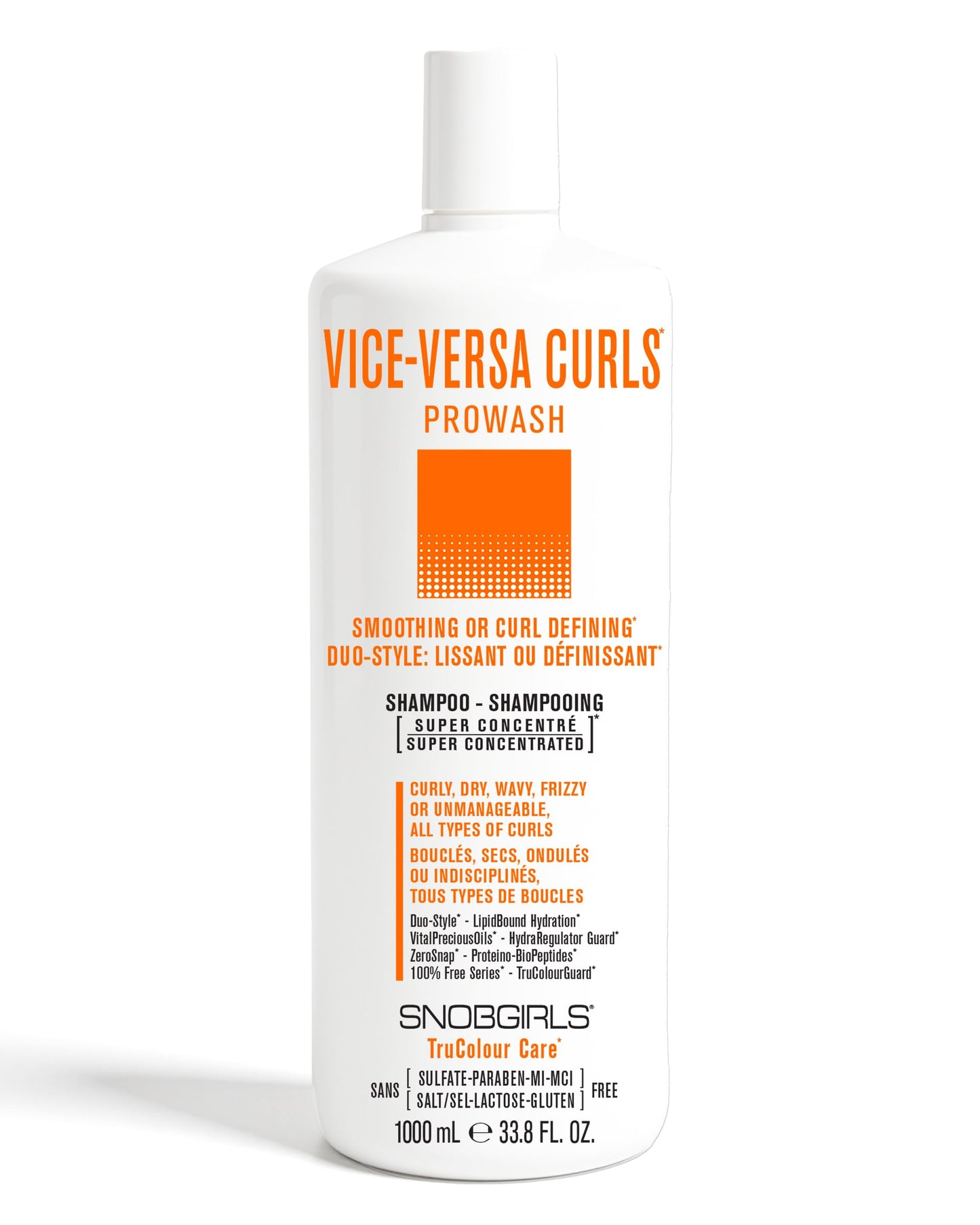 SNOBGIRLS VICE-VERSA CURLS Vegan Curl Enhancing Shampoo and Culy Hair Conditioner for Curly Hair Set for Dry, Wavy, Frizzy Hair, All Types of Curls. Beauty & Personal Care SNOB GIRLS
