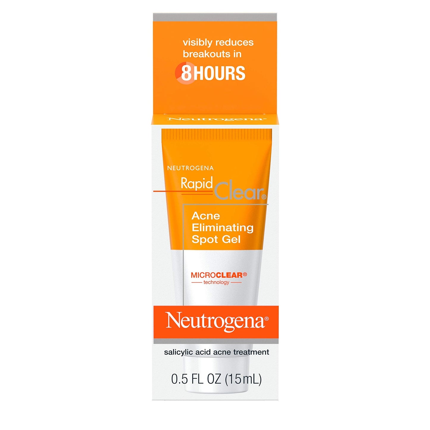 Neutrogena Rapid Clear Acne Eliminating Spot ment Gel with Witch Hazel and Salicylic Acid Acne Medicine for Acne-Prone Skin, 0.5 fl. oz (Pack of 3) Beauty & Personal Care Neutrogena