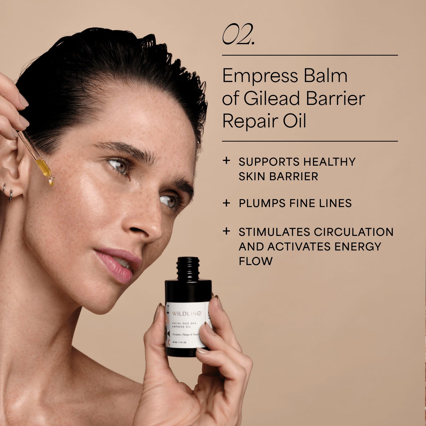 WILDLING Empress Facial Gua Sha Set I Facial Massage Tool + Facial Toner + Facial Oil to Lift, Plump, Tone + Sculpt I Patented Design 100% Authentic Beauty & Personal Care Wildling