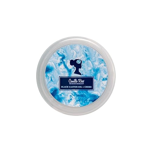 Camille Rose Black Castor Oil & Chebe Edge Control, Strengthening and Smoothing Hair Gel for Shine and Sculpting, 2 oz Beauty & Personal Care Camille Rose