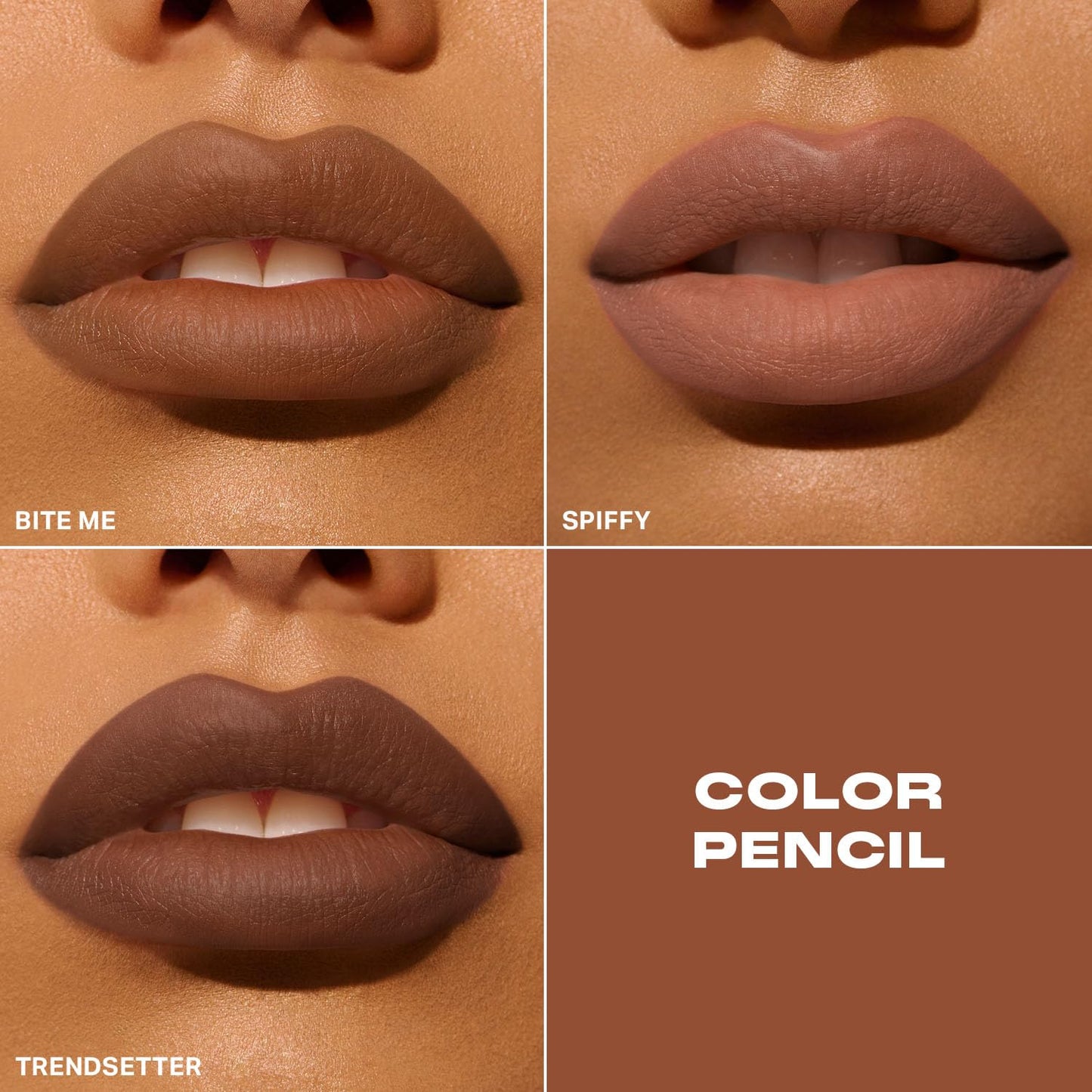 Morphe Color Pencil Bundle - Cream Lip Liner Pencil with a Zero-Tugging Formula - Effortlessly Lines, Defines & Shapes Lips - Bite Me (2 Count) Beauty & Personal Care MORPHE