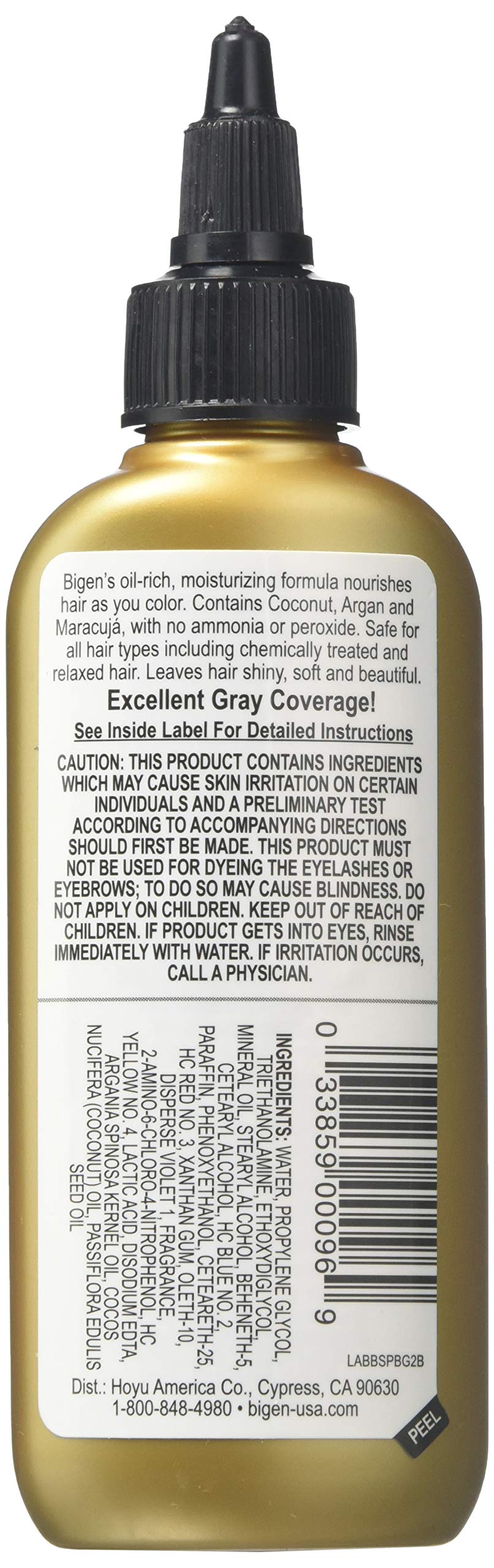 Bigen Semi-Permanent Haircolor #Bg2 Deep Burgundy 3 Ounce (88ml) (3 Pack) Beauty & Personal Care Bigen
