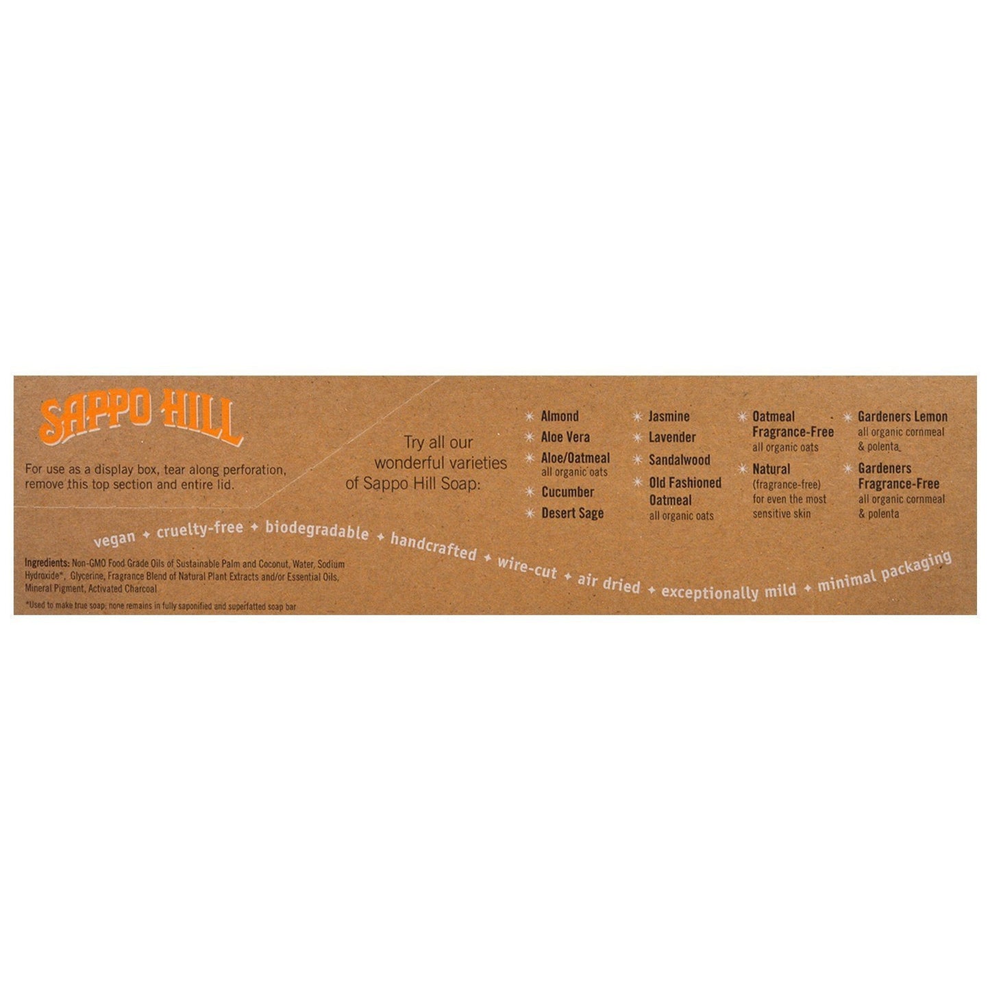 SAPPO HILL SOAPWORKS Forest Path Pine Soap, 3.5 OZ Beauty & Personal Care Sappo Hill