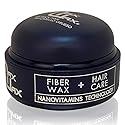 MaxWax Natural Hair Styling Wax With Hair Treatment. Helps Repair, Thicken, Strengthen, Grow and Protect Hair. Natural Ingredients and Vitamins. Matte Beauty & Personal Care MaxWax