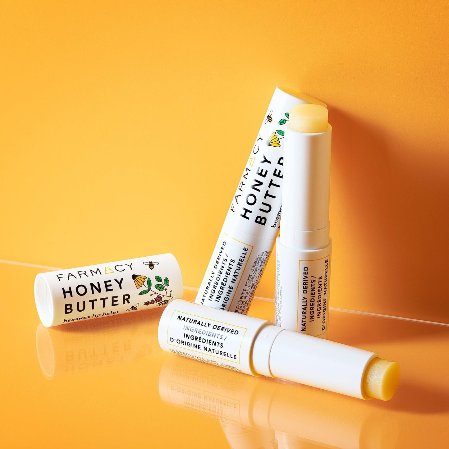 Farmacy Beeswax Lip Balm - Honey Butter Moisturizing Lip Care Enriched with Cupuaçu & Cocoa Butters, Proprietary Honey Blend and Vitamin E to Nourish Beauty & Personal Care Farmacy