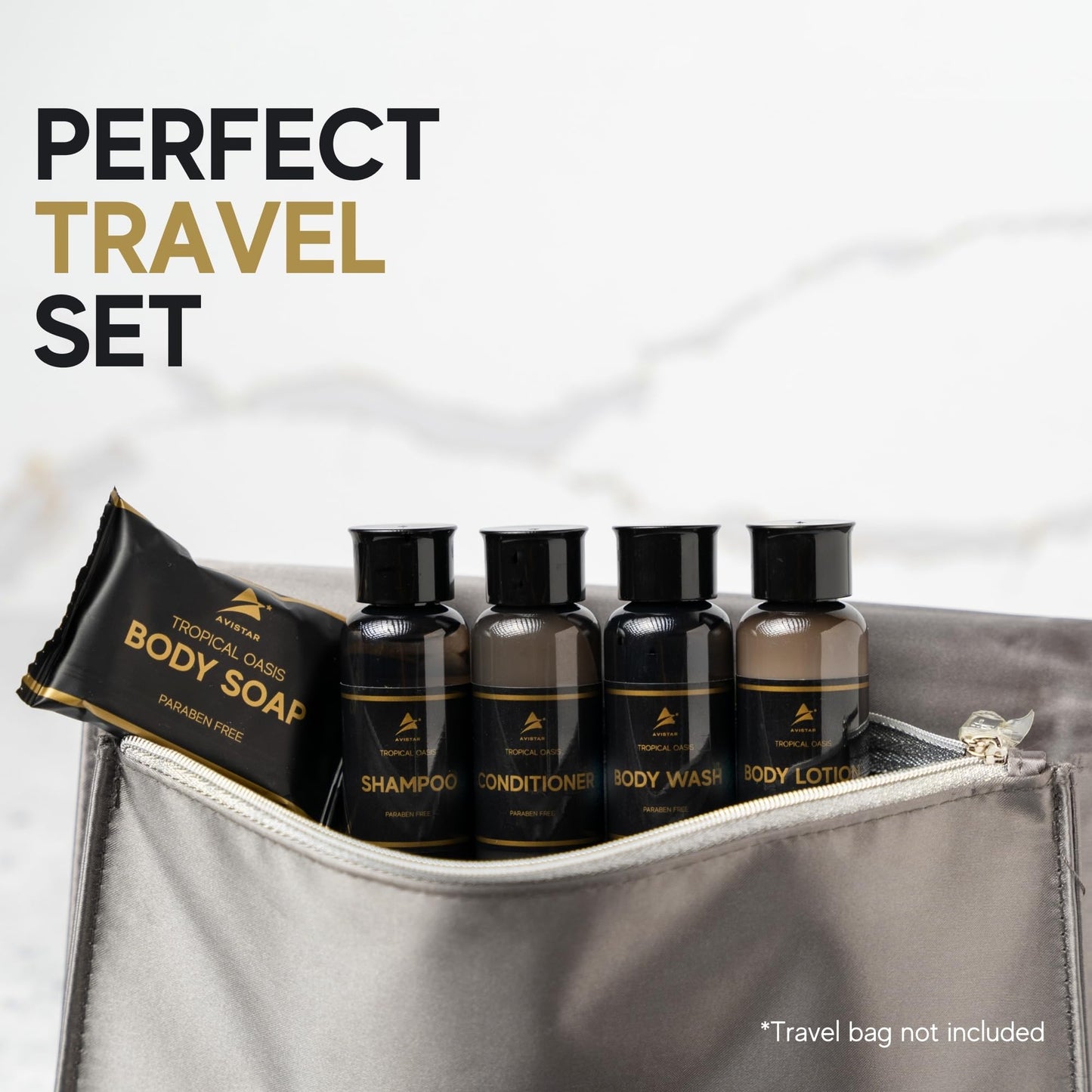 200 Piece Hotel Soap & Bulk Toiletries - Hotel Essentials for Guests - Hotel Shampoo & Conditioner Supplies for Guests, Hotel Toiletries Bulk Set Beauty & Personal Care Avistar