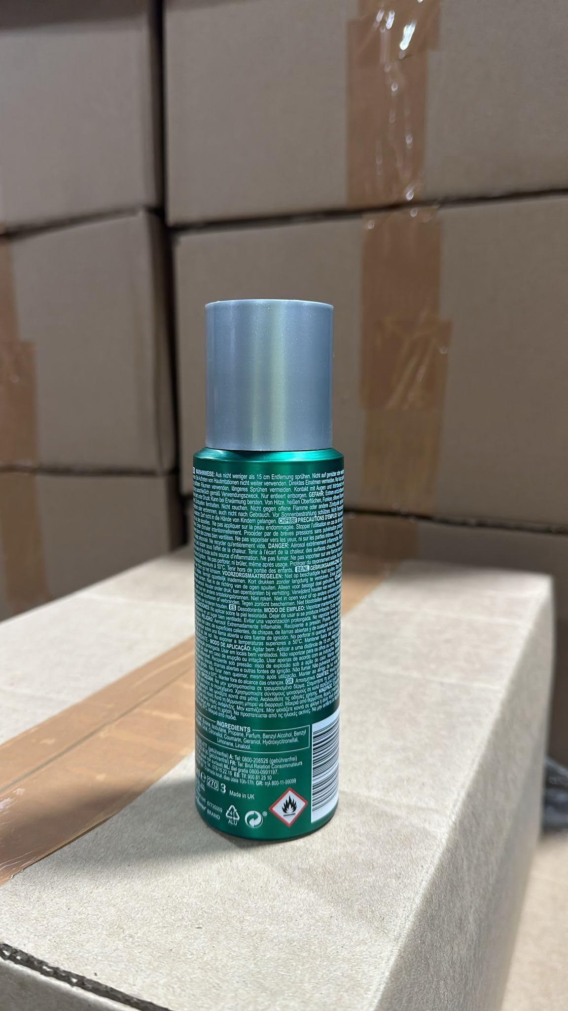 Brut Original Deodorant Spray for Men, 200 ml by Brut Beauty and Personal Care Brut