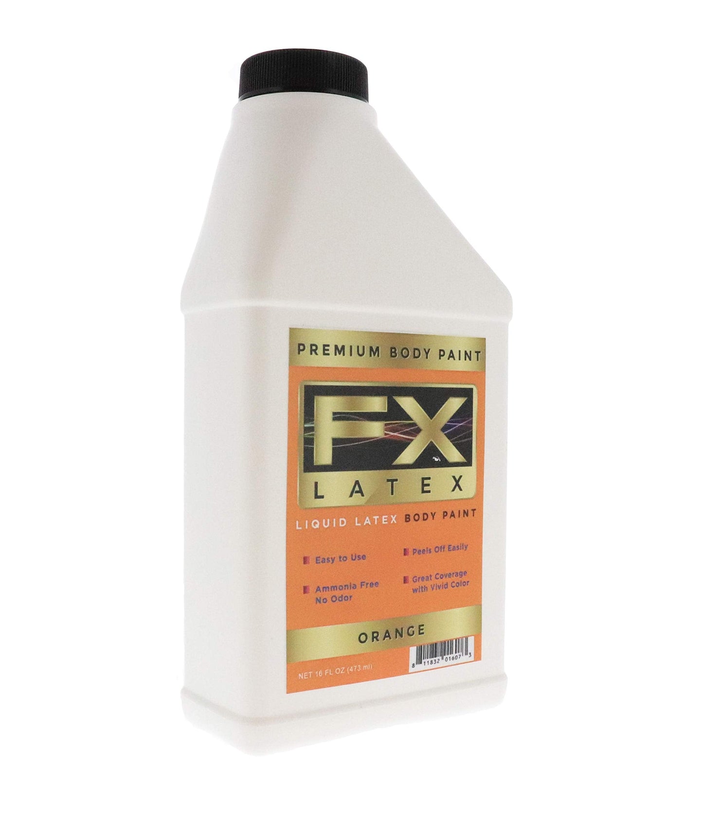 Liquid Latex Fashions - Ammonia Free Natural Face paint for Kids and Adults, Ideal for Artwork, Parties, School Plays, Cosplays and Concerts, Orange Beauty & Personal Care Liquid Latex Fashions