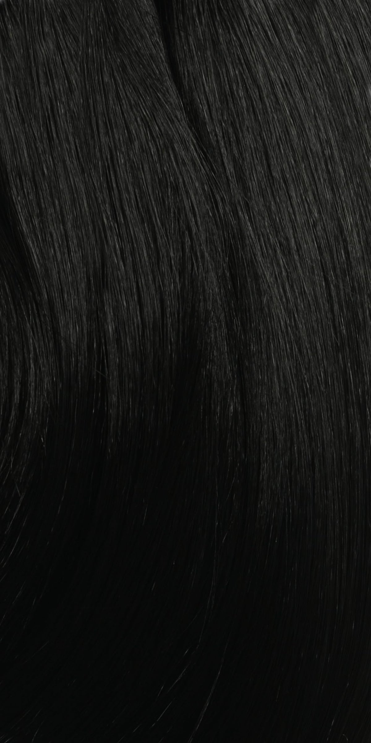 Shake-N-Go Que Hair extension - Human hair blend Miracle knots Feather crochet - Water curl 18" (1B)