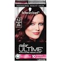 Schwarzkopf Color Ultime 4.2 Mahogany Red Hair Dye, Permanent Intense Red with Diamond Brilliance, Fade-Resistant, Covers Grays, All Hair Textures Beauty & Personal Care Schwarzkopf